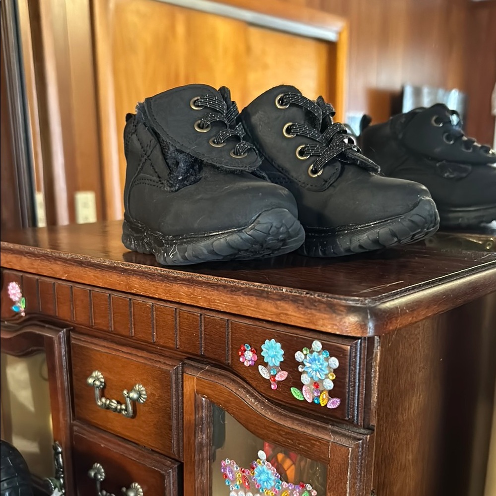 Black Kids Boots